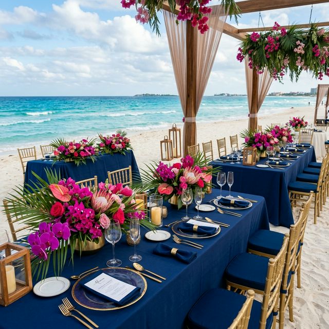 Boda de lujo en Cancún