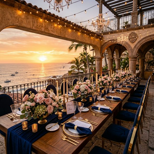 Boda de lujo en Puerto Vallarta